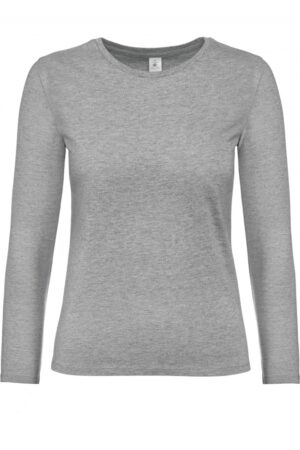 Ladies' T-shirt long sleeve Sport Grey