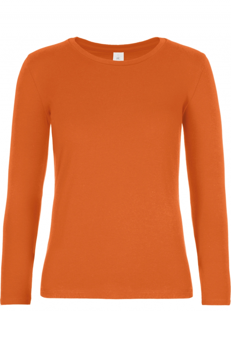 Ladies' T-shirt long sleeve Urban Orange