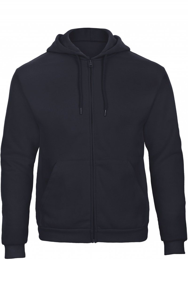 Hooded Full Zip Sweatshirt Navy