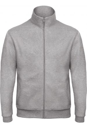 Full Zip Sweatjacket Heather Grey