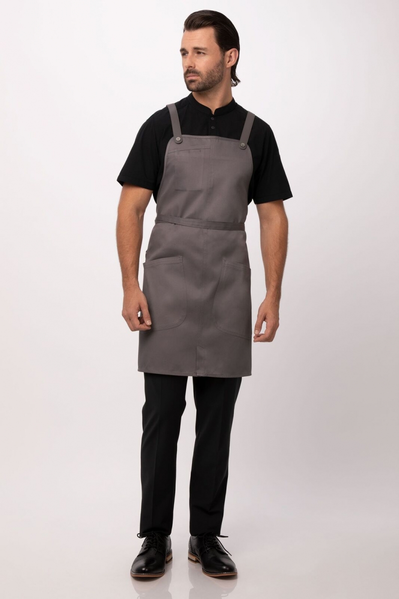 APRON-CON-BIB-LARGO PADDENSTOEL BRUIN