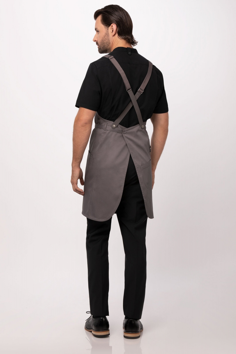 APRON-CON-BIB-LARGO PADDENSTOEL BRUIN