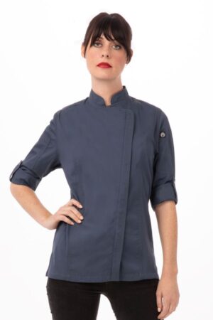 COAT-ESS-WOMEN-HARTFORD-L/S BLAUW