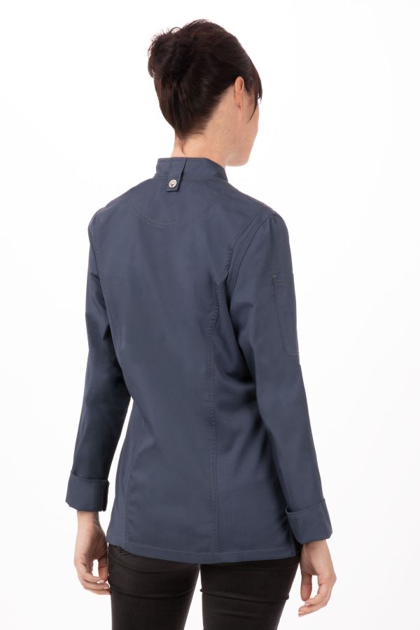 COAT-ESS-WOMEN-HARTFORD-L/S BLAUW