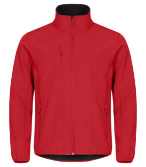 Classic Softshell Jacket Heren Rood