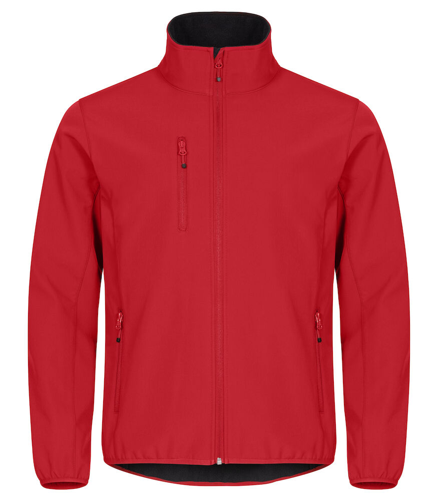 Classic Softshell Jacket Heren Rood