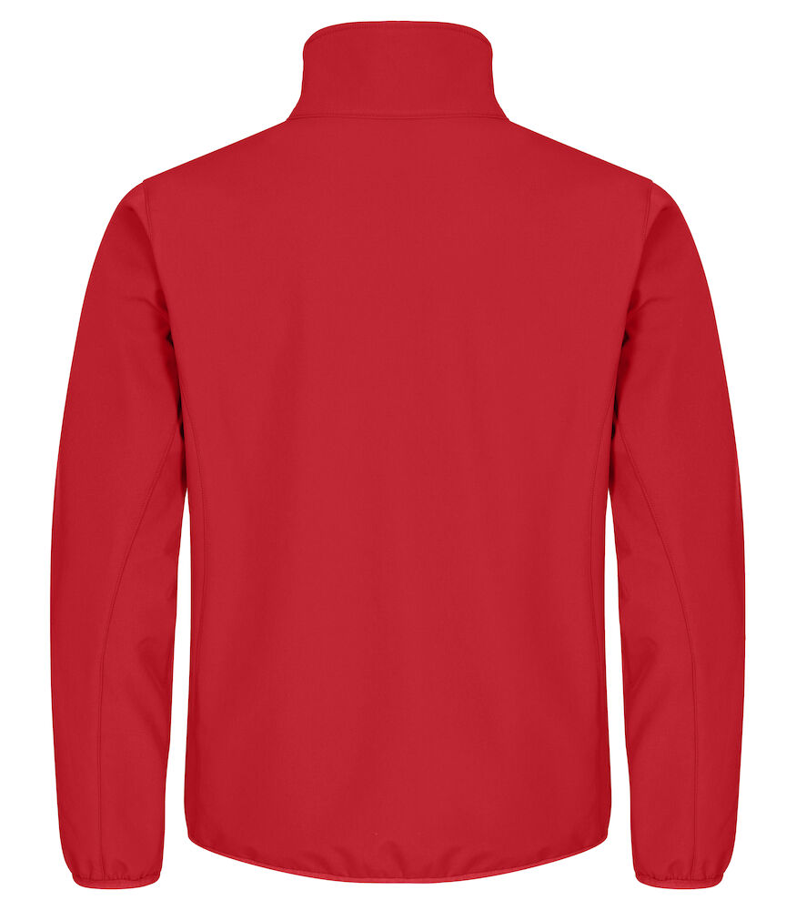 Classic Softshell Jacket Heren Rood