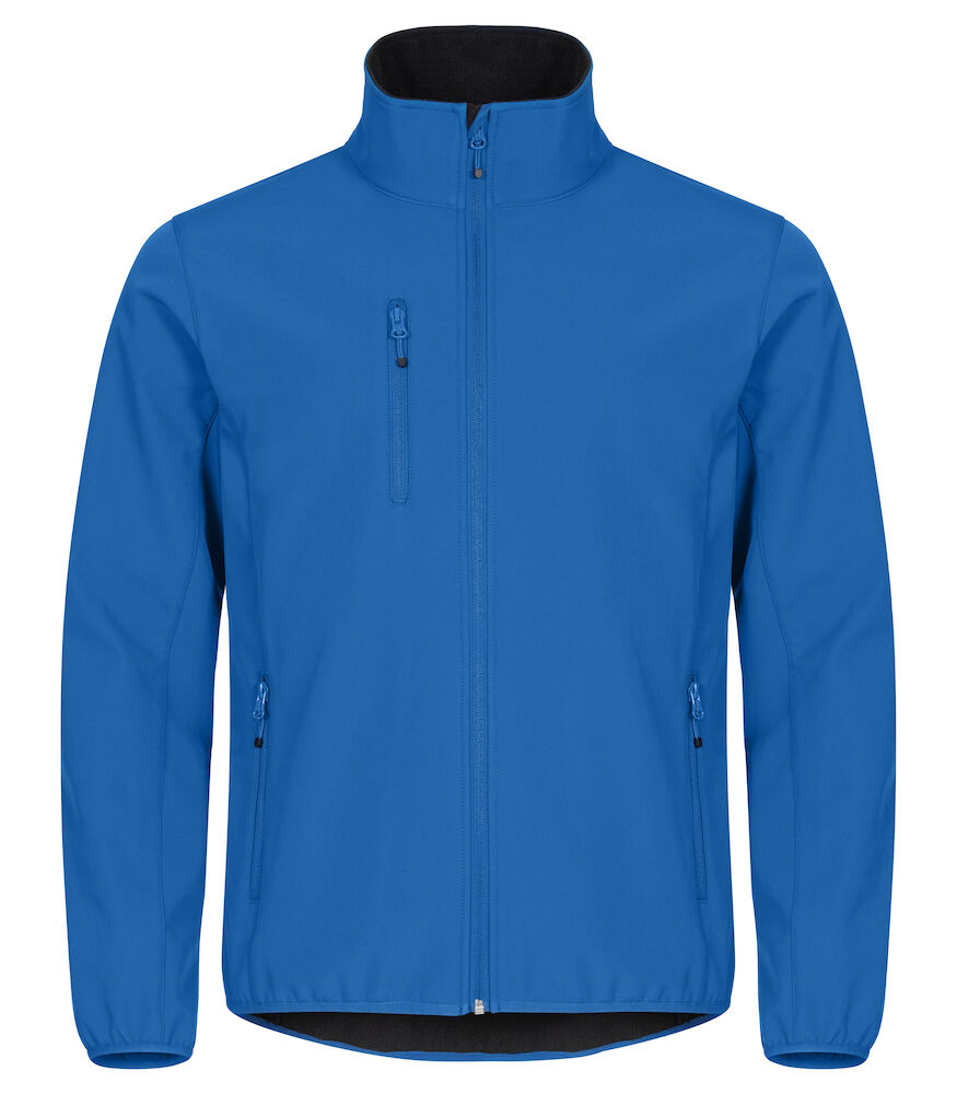 Classic Softshell Jacket Heren Kobalt