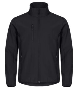 Classic Softshell Jacket Heren Zwart