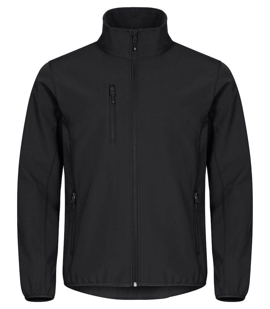 Classic Softshell Jacket Heren Zwart