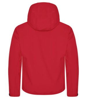 Classic Softshell Jacket Met Kap Rood