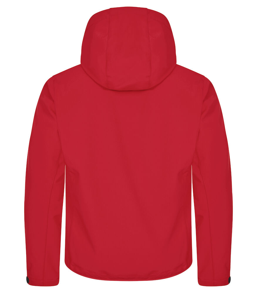 Classic Softshell Jacket Met Kap Rood