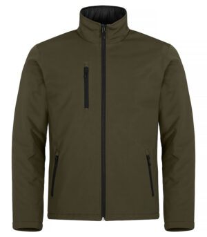 Padded Softshell Mistgroen