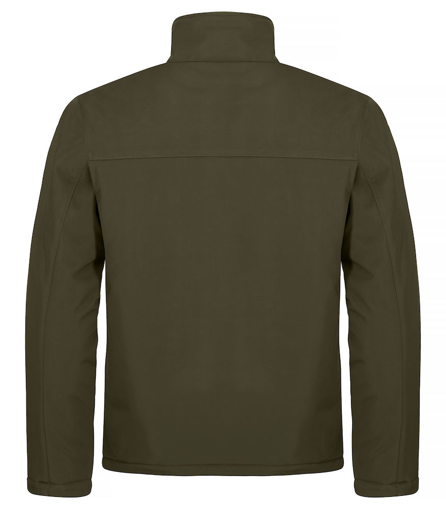 Padded Softshell Mistgroen