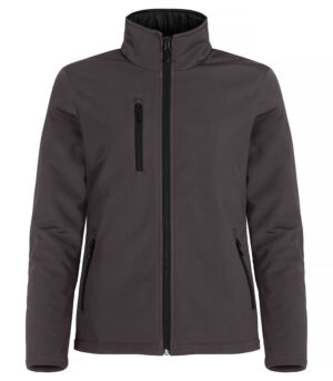 Padded Softshell Lady Donkergrijs