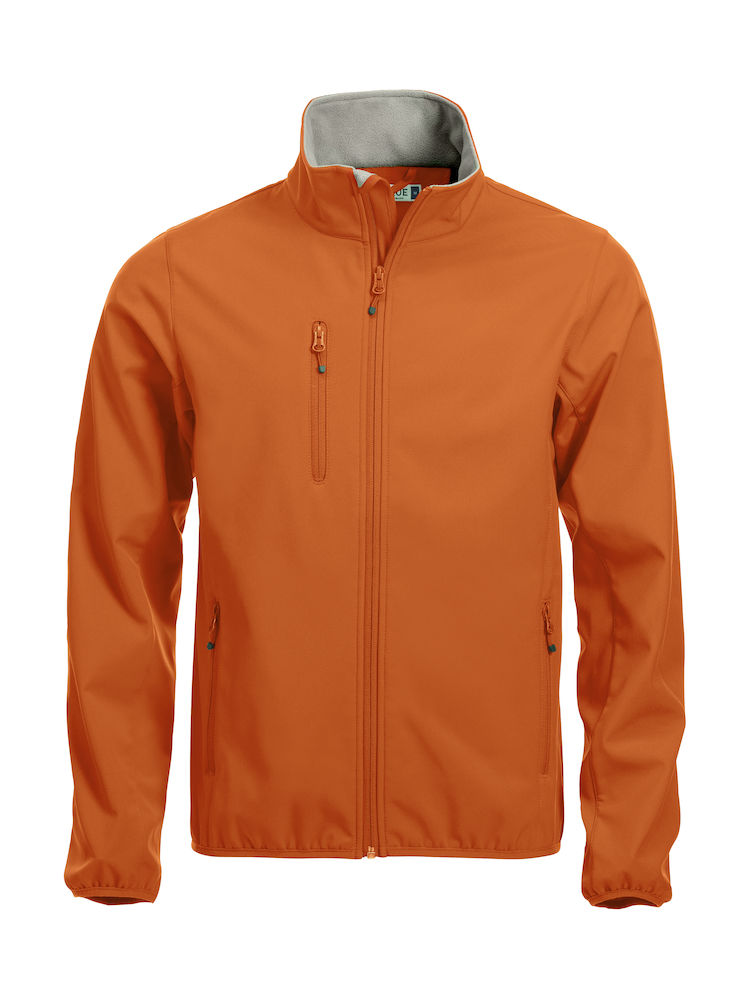 Basic Softshell Jacket dieporanje