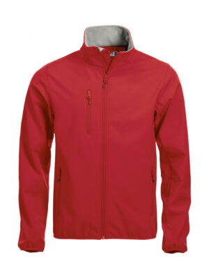 Basic Softshell Jacket rood