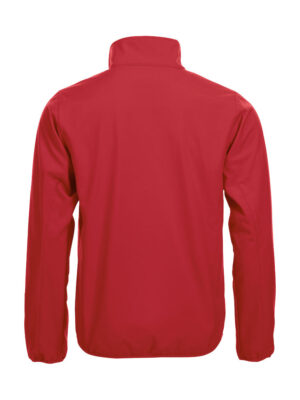 Basic Softshell Jacket rood