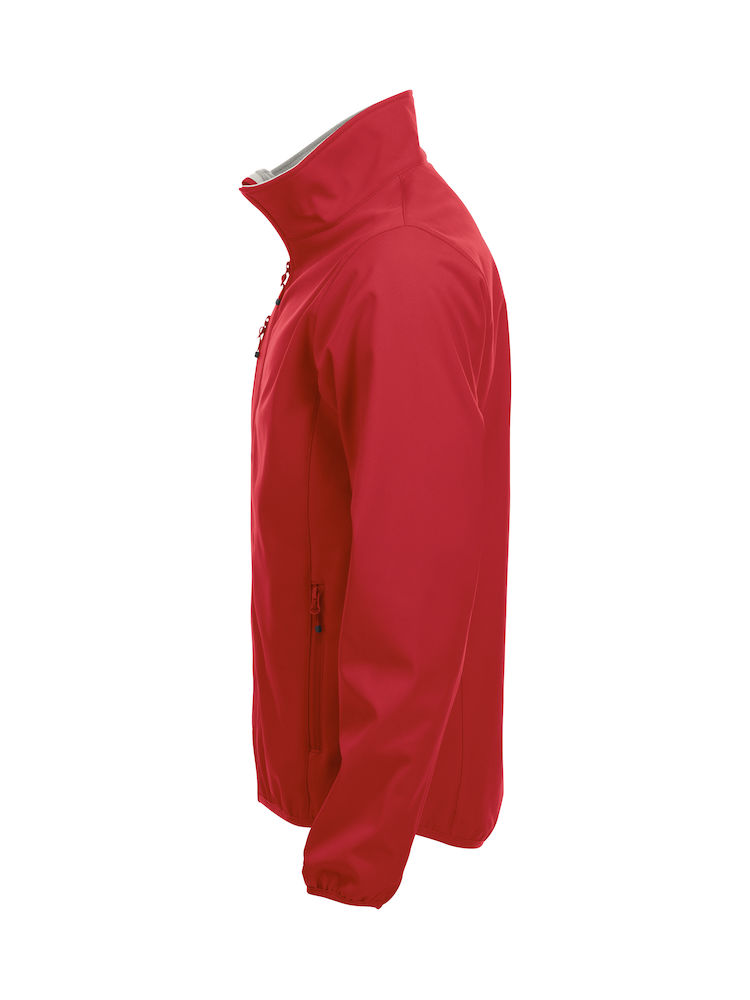 Basic Softshell Jacket rood