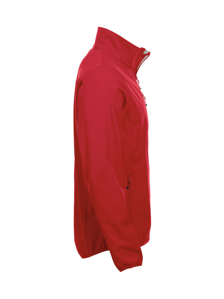 Basic Softshell Jacket rood