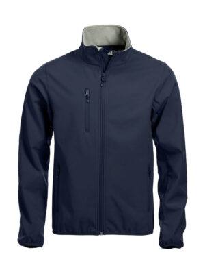 Basic Softshell Jacket dark navy