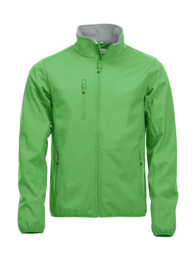 Basic Softshell Jacket appelgroen