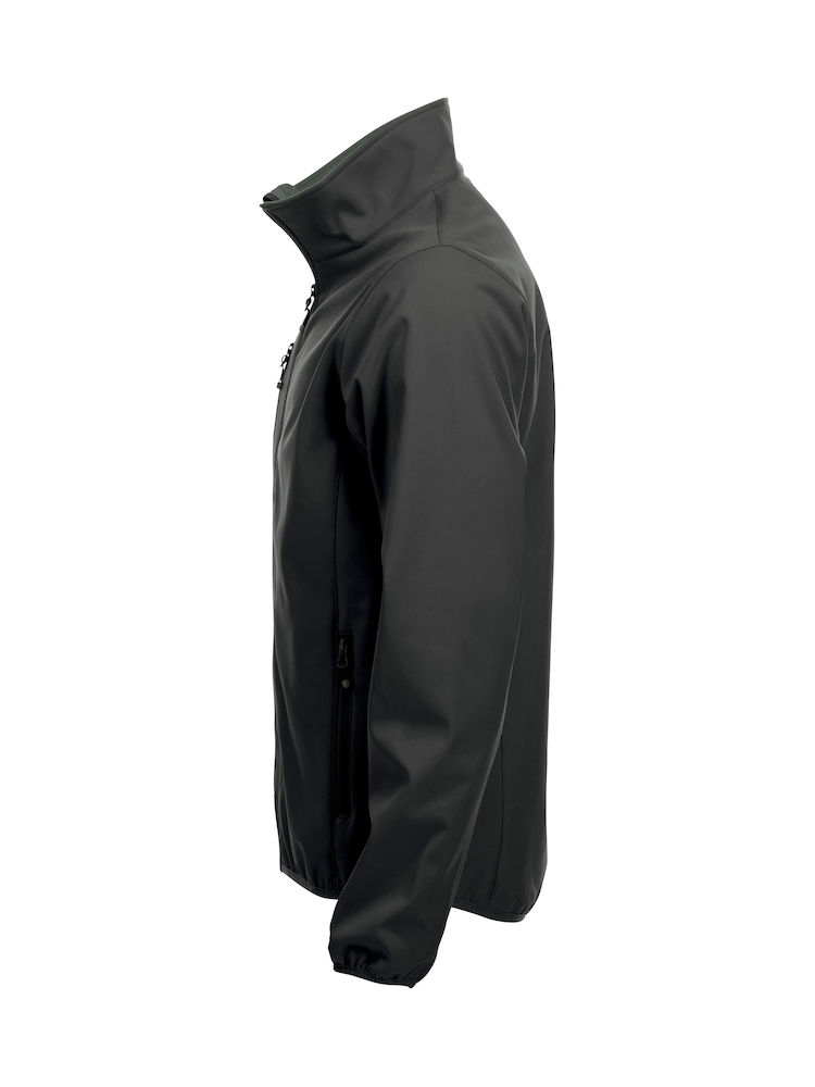 Basic Softshell Jacket zwart