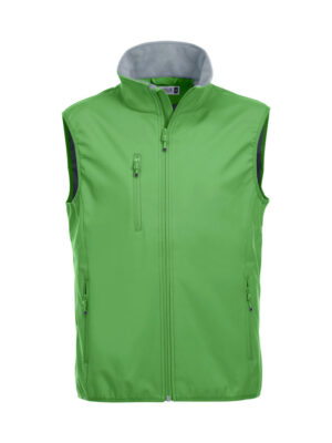 Basic Softshell Vest appelgroen