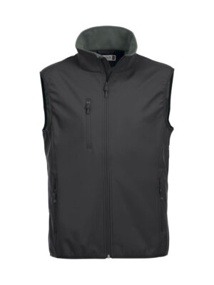 Basic Softshell Vest zwart