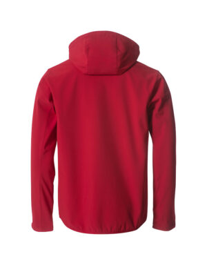 Basic Hoody Softshell rood