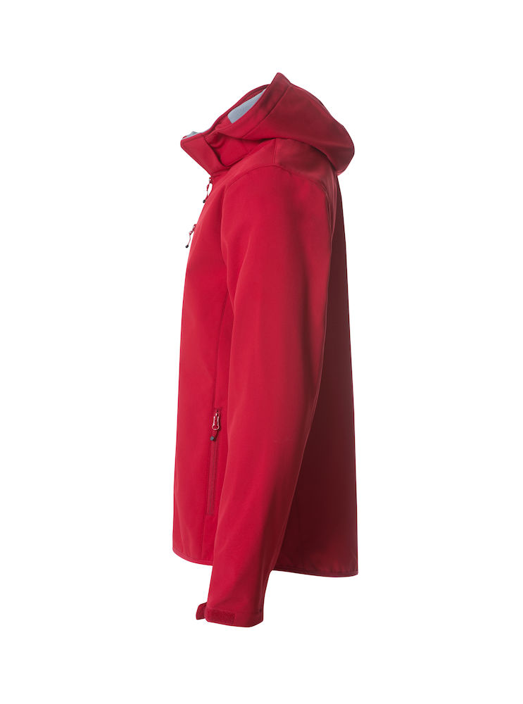 Basic Hoody Softshell rood