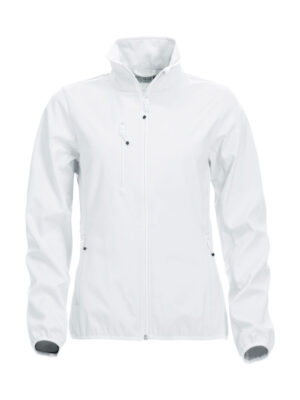 Basic Softshell Jacket Ladies wit