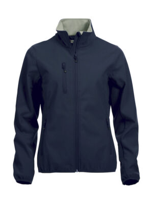 Basic Softshell Jacket Ladies dark navy