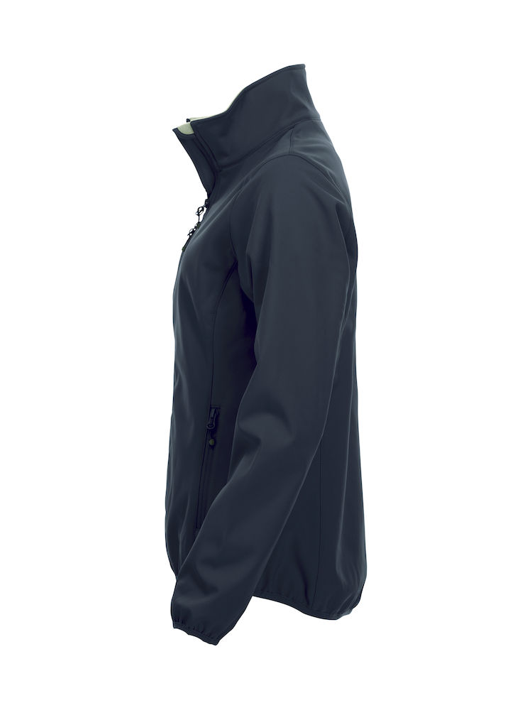 Basic Softshell Jacket Ladies dark navy