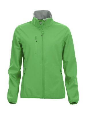 Basic Softshell Jacket Ladies appelgroen