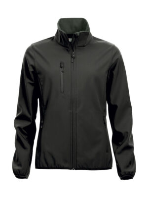 Basic Softshell Jacket Ladies zwart