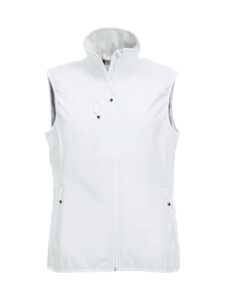 Basic Softshell Vest Ladies wit