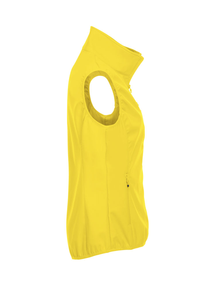 Basic Softshell Vest Ladies lemon