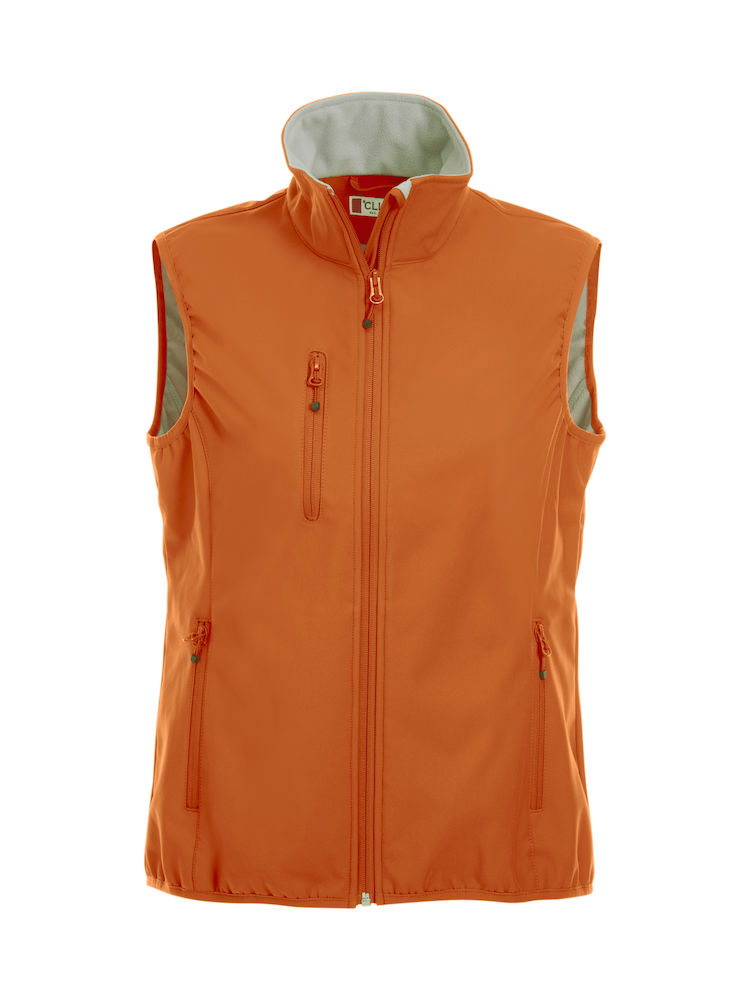 Basic Softshell Vest Ladies dieporanje