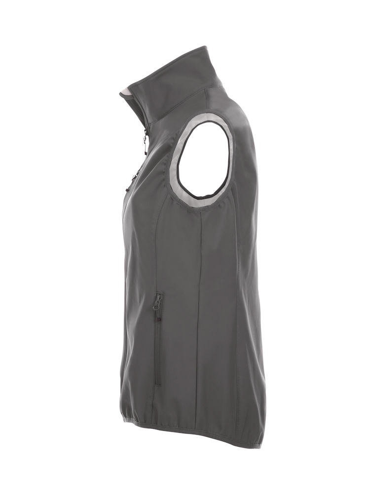 Basic Softshell Vest Ladies pistol