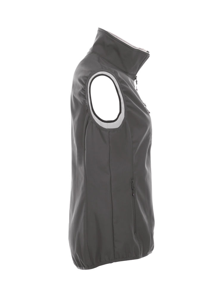 Basic Softshell Vest Ladies pistol