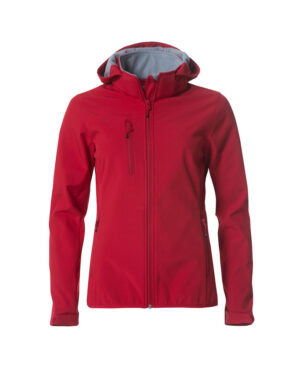 Basic Hoody Softshell Ladies rood