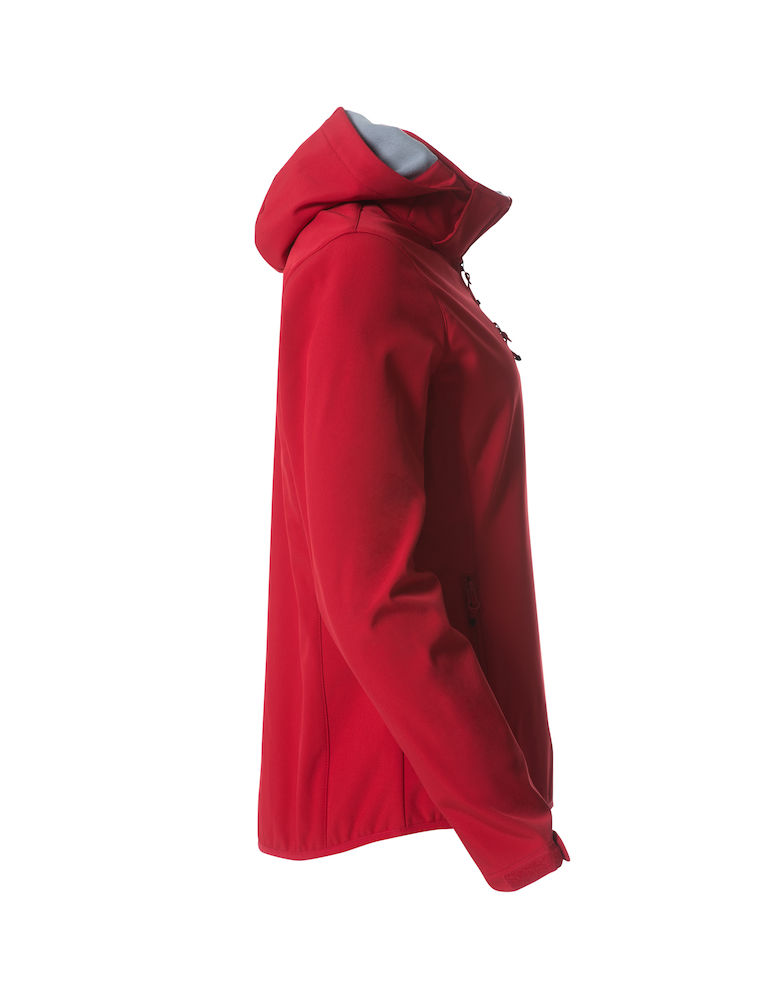 Basic Hoody Softshell Ladies rood