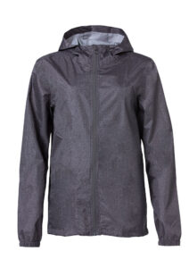 Basic Rain Jacket antraciet melange