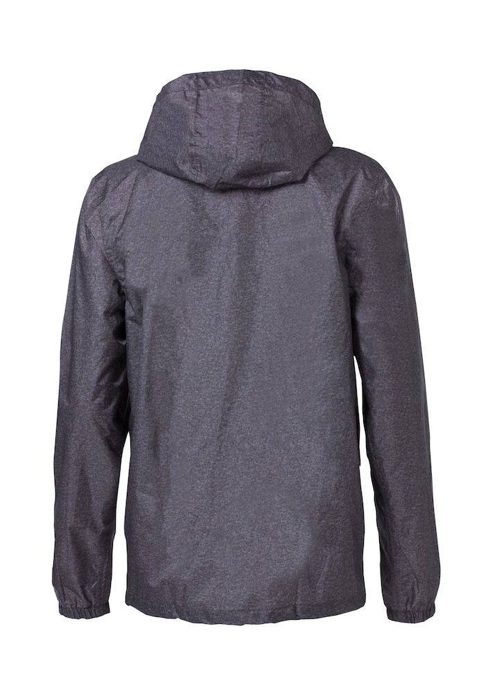 Basic Rain Jacket antraciet melange