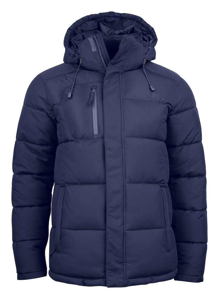 Colorado gewatteerd herenjas dark navy