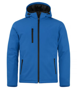 Padded Hoody Softshell kobalt