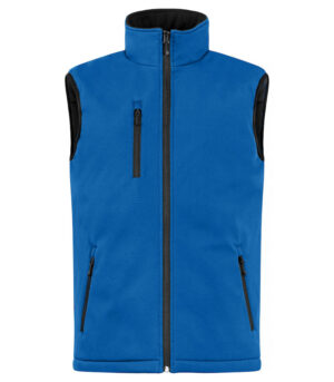 Padded Softshell Vest Bodywarmer Kobalt