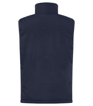 Padded Softshell Vest Bodywarmer Dark Navy