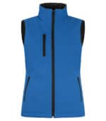 Padded Softshell Bodywarmer Lady Kobalt